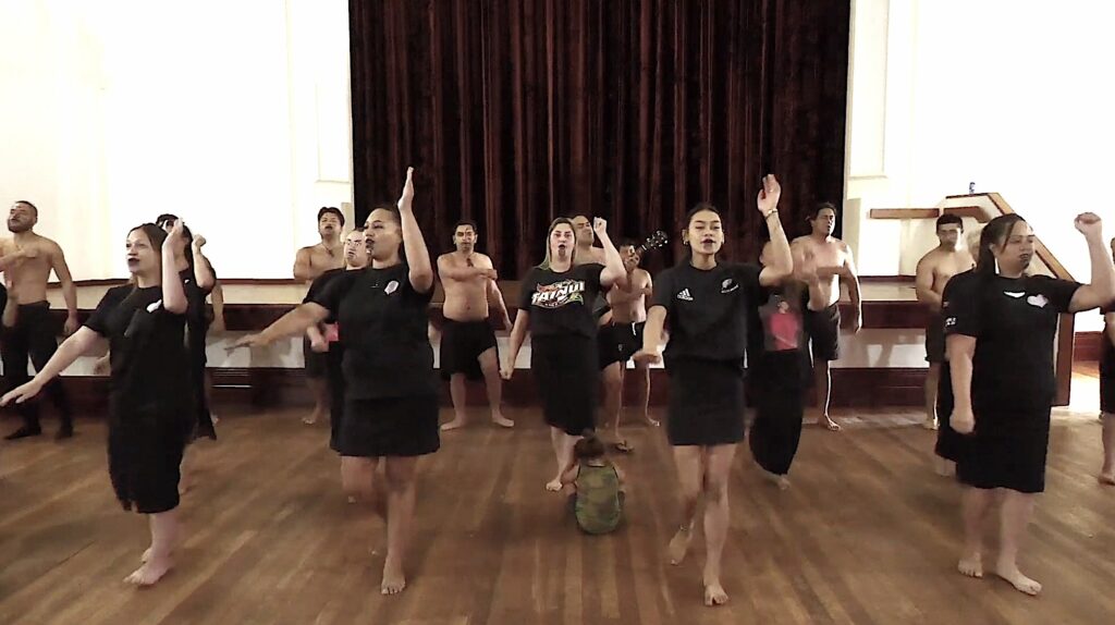 Waitangi Day dancers